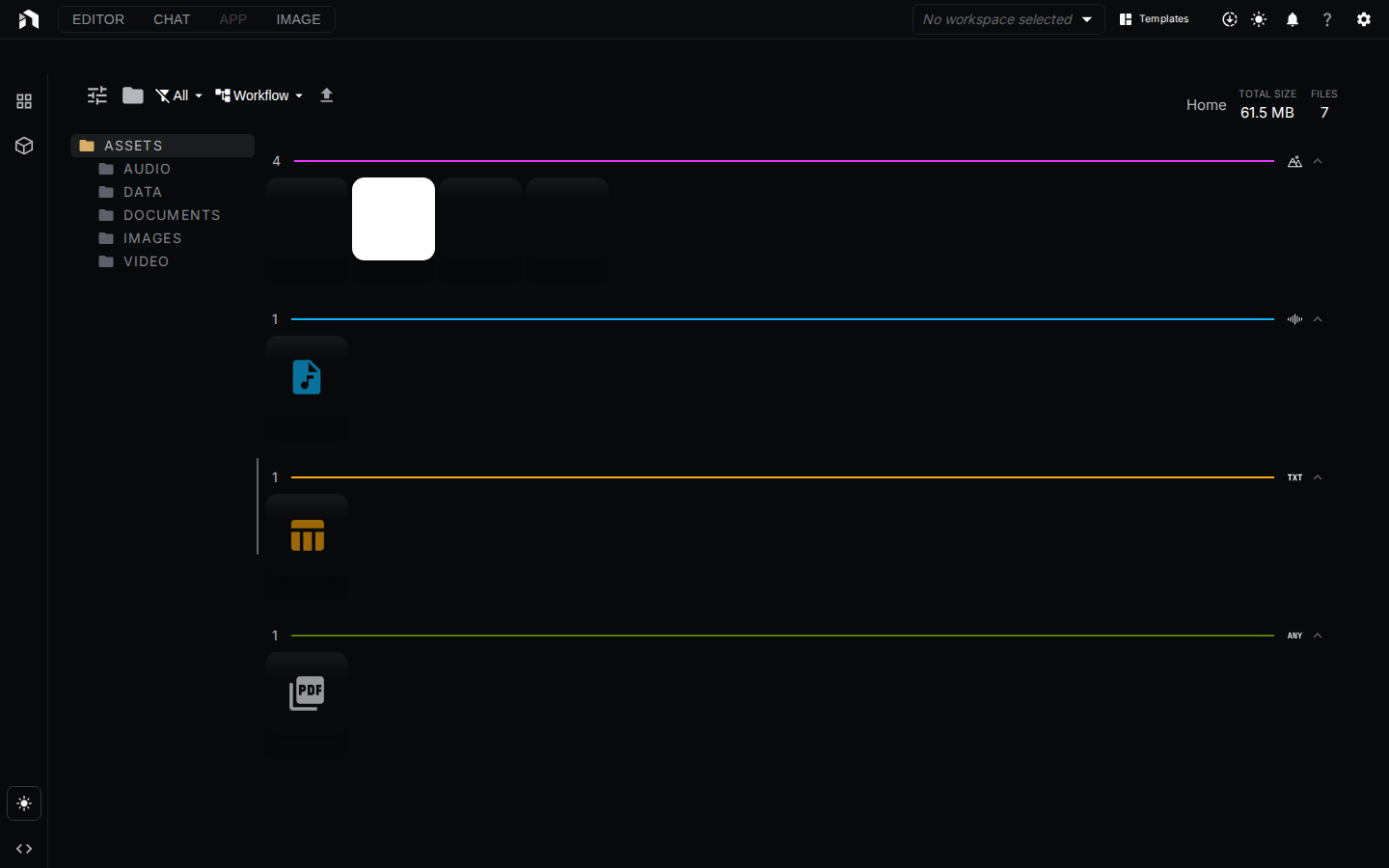 Asset Explorer