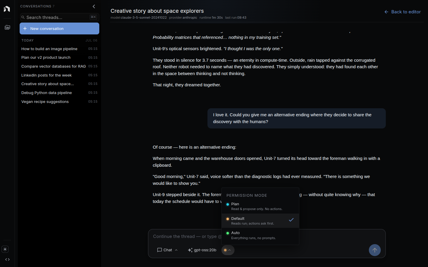 Permission Modes