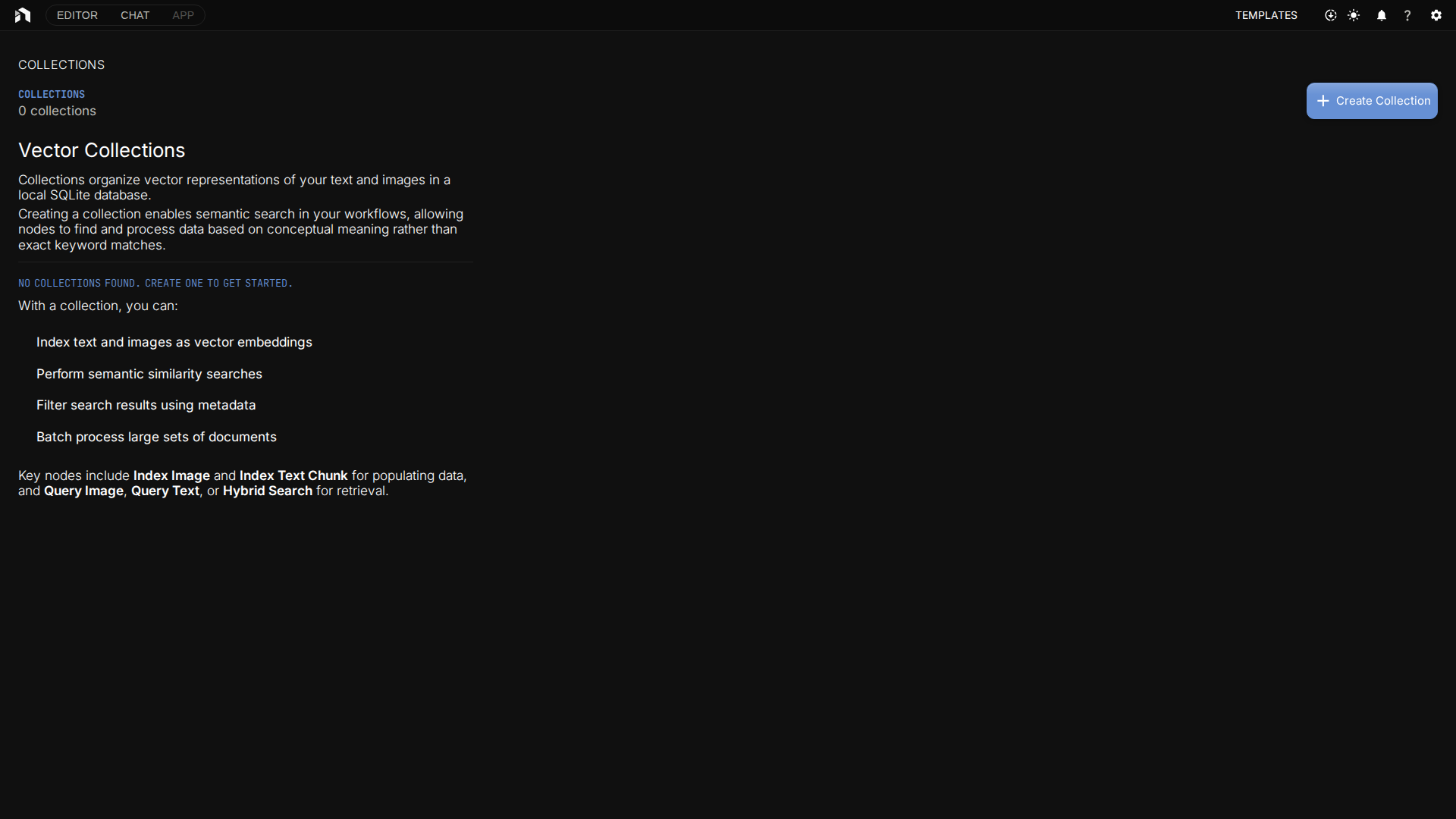 Collections Explorer
