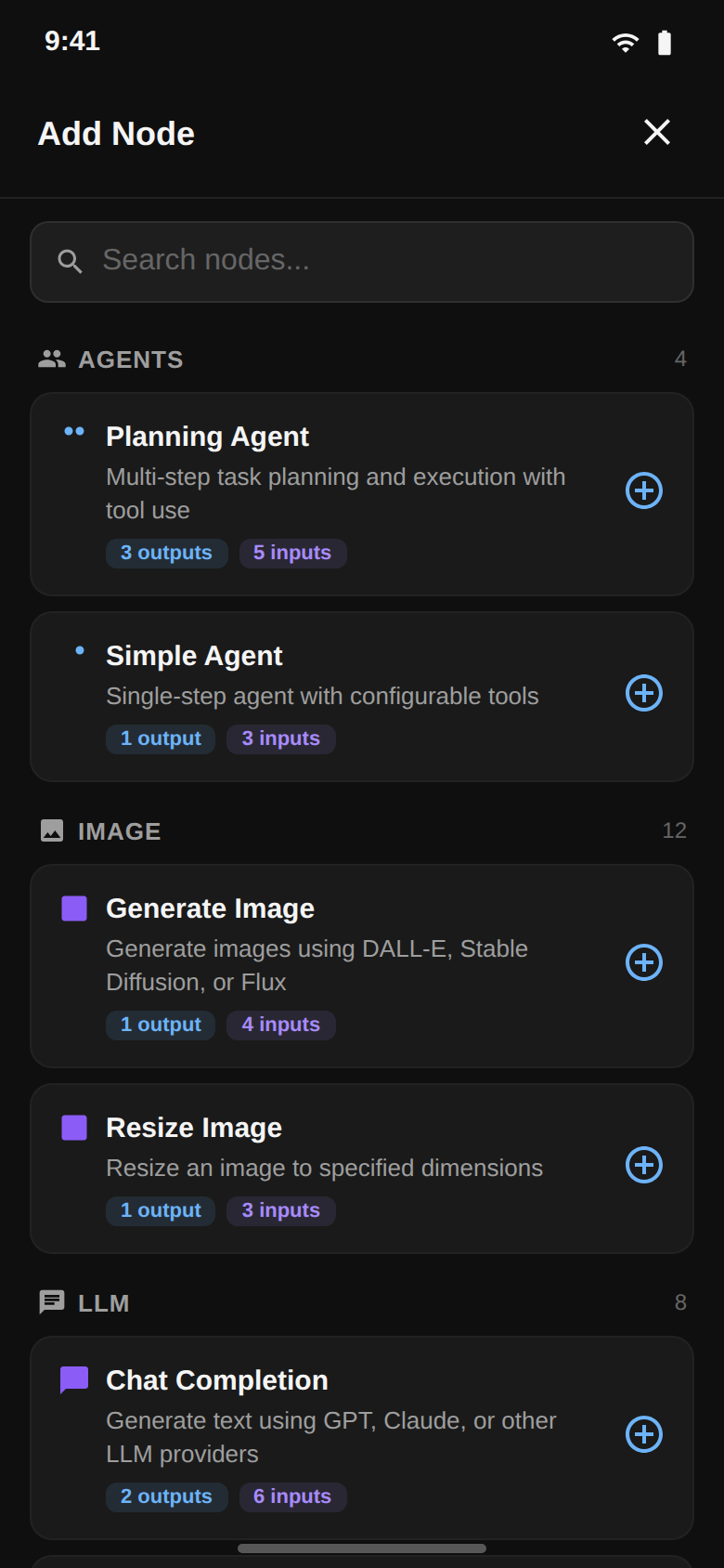Mobile Graph Editor Picker